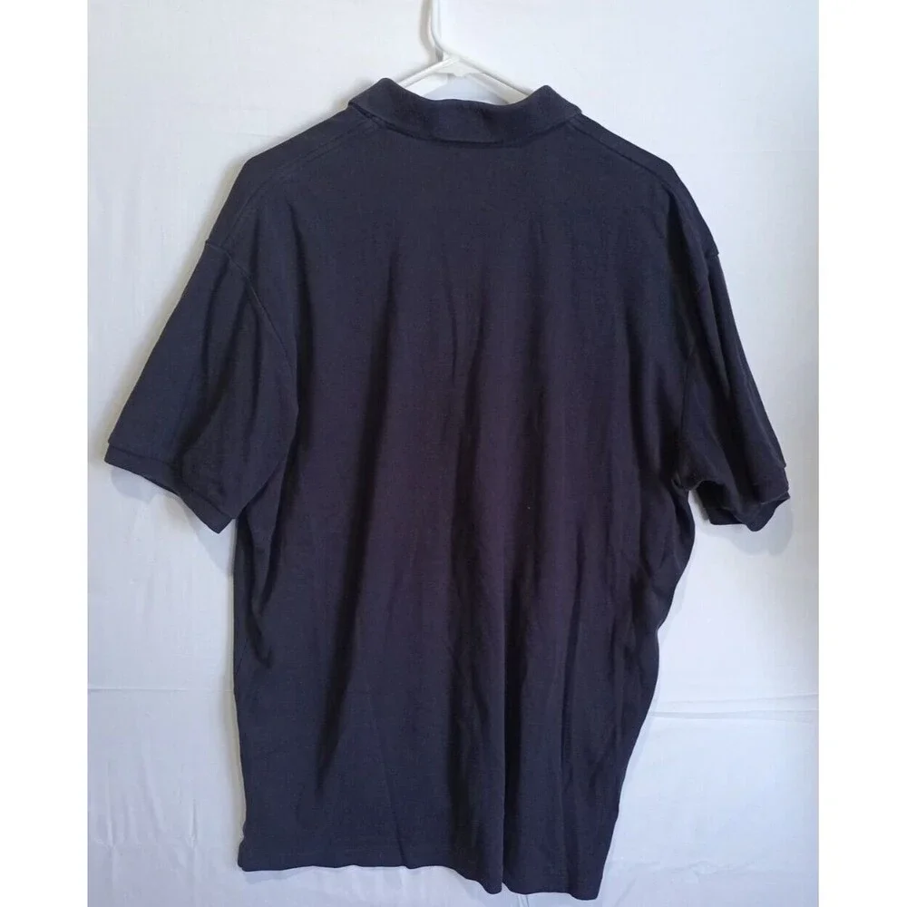 Polo Ralph Lauren Men's Short Sleeve Dark Blue Polo XL 100% Cotton Red Horse